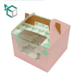 Cantão Extra Link Folding Cake Design Box atacado